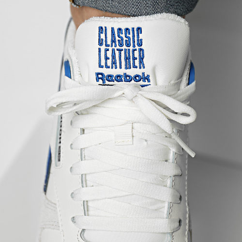 Baskets Classic Leather 100032759 Chalk Vector Blue Vector Navy