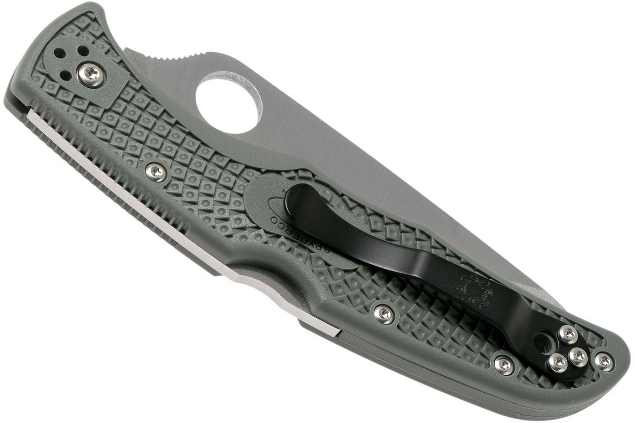 Spyderco Endura 4 Foliage Green C10PSFG partly serrated zakmes