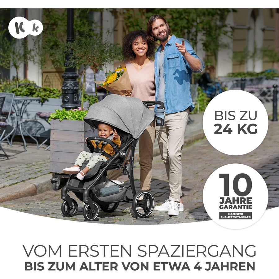Kinderkraft Buggy TRIG 2 gray
