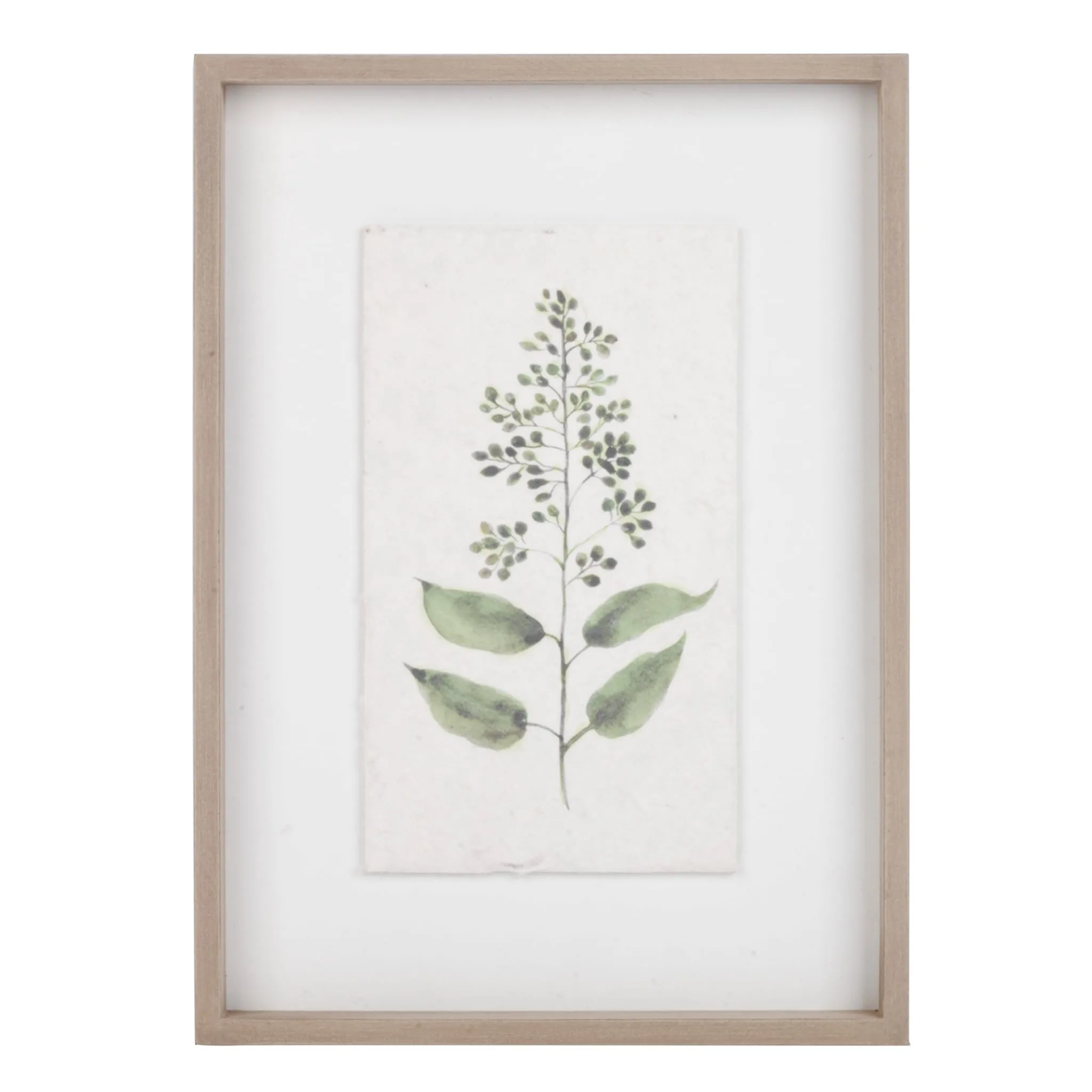 Attitudes Import Cadre Motif Fleur Feuillage