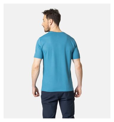 Maillot Manches Courtes Odlo F-Dry Ridgeline Bleu