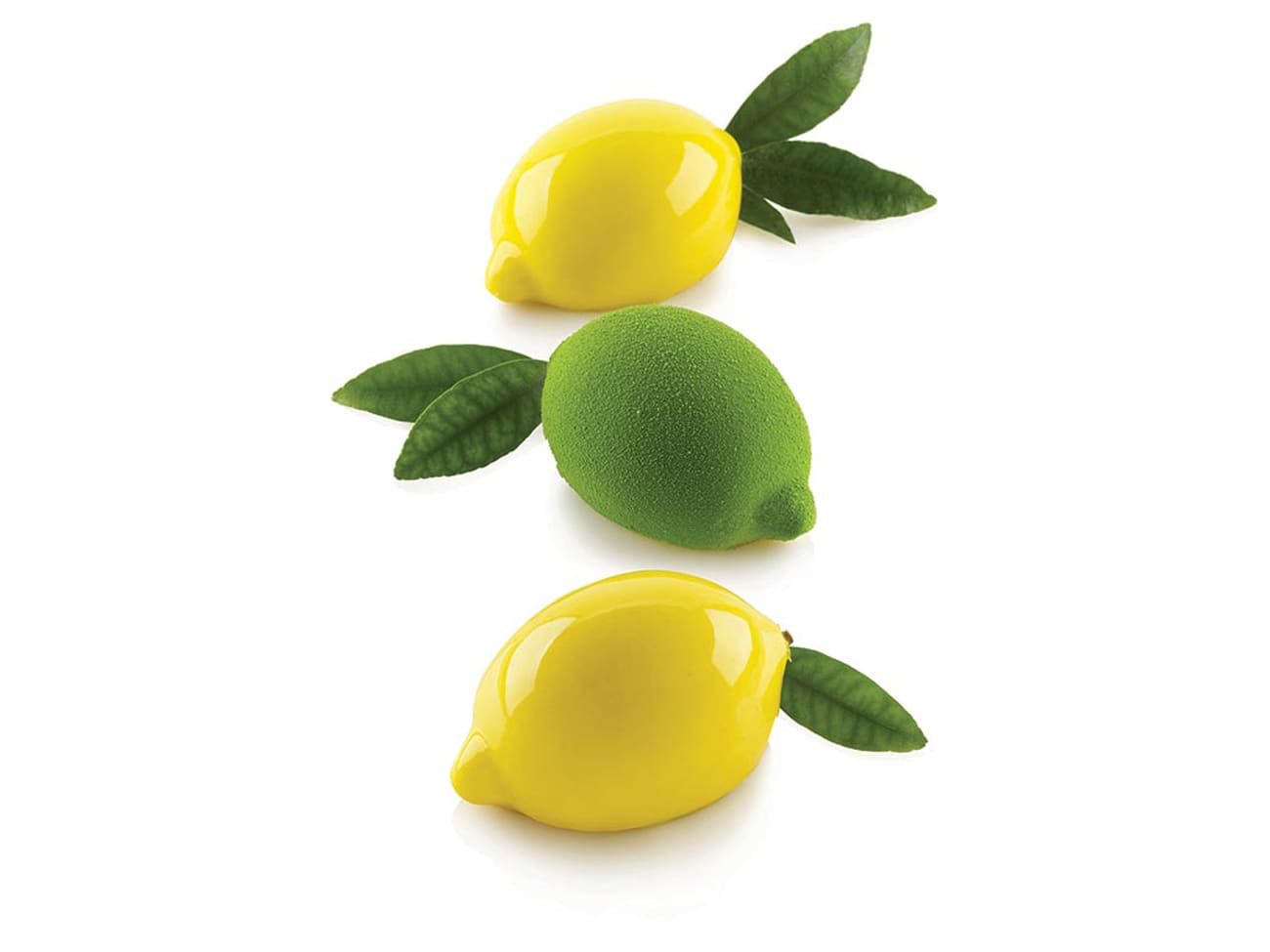 Moule silicone - 4 citrons - 40 x 10 cm - Silikomart