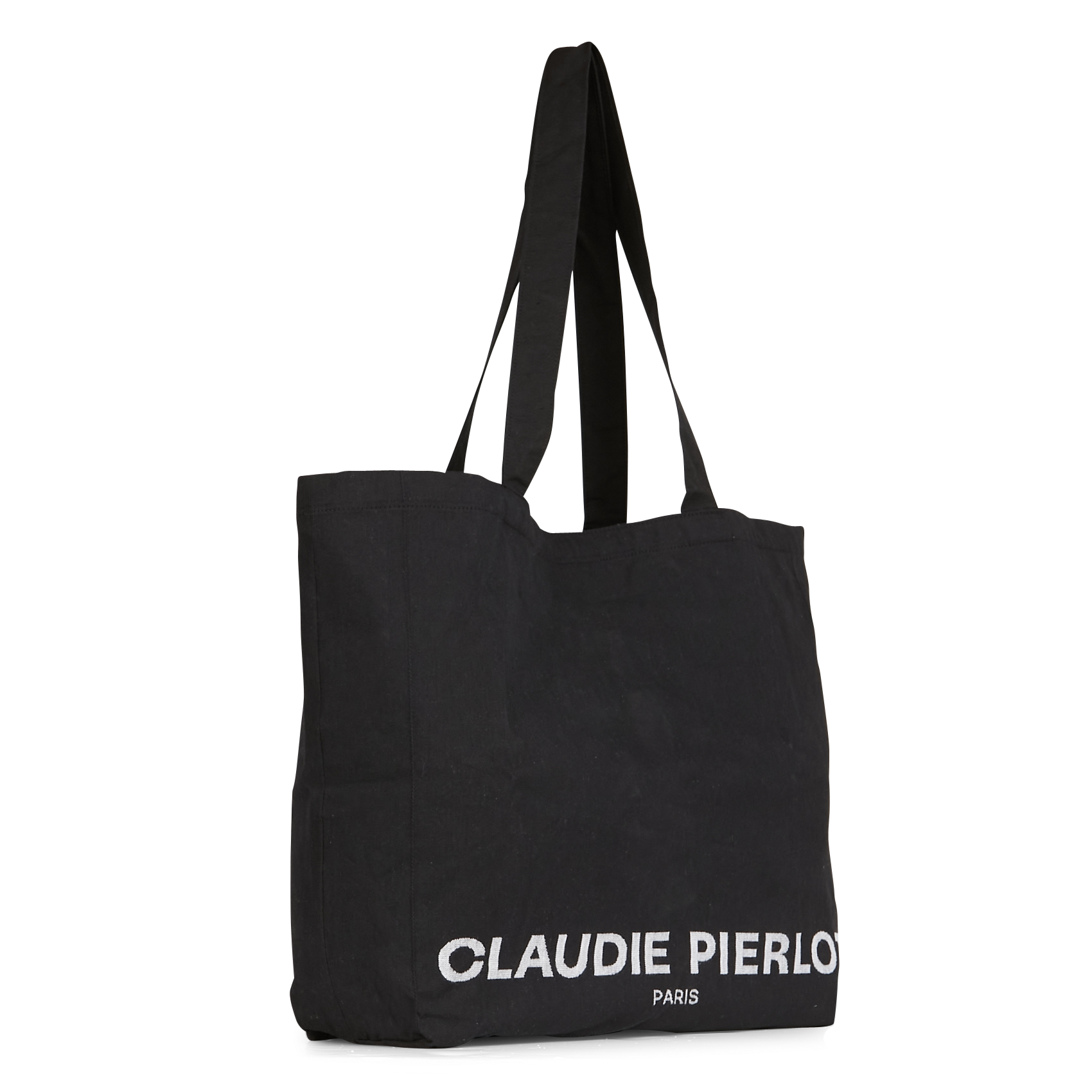 Sac cabas en coton recyclé| Noir
