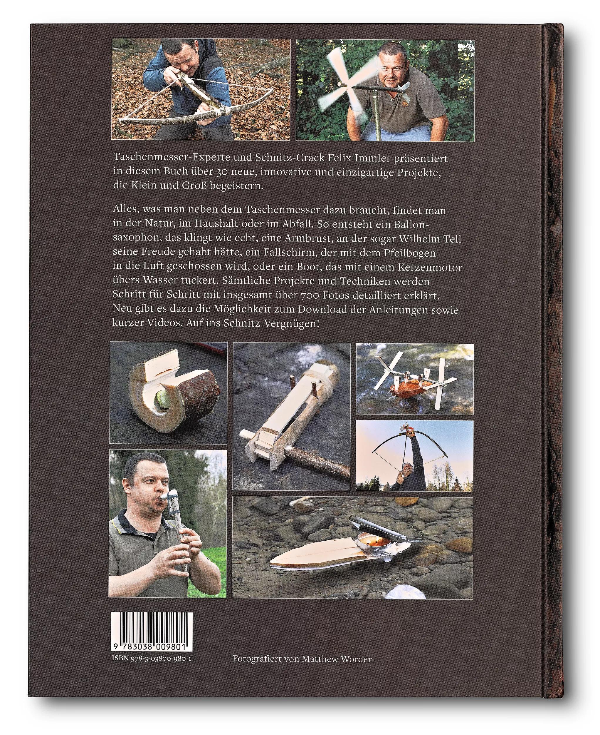 Buch ''Schnitz it Yourself'', Deutsch-German