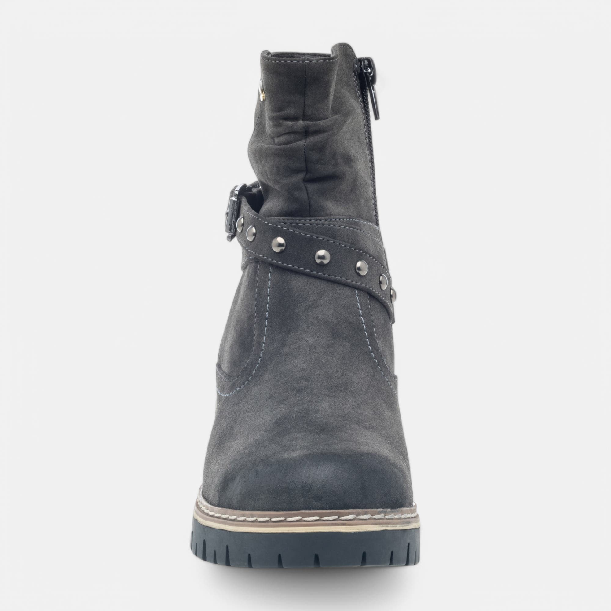 Boots à talon Femme gris
