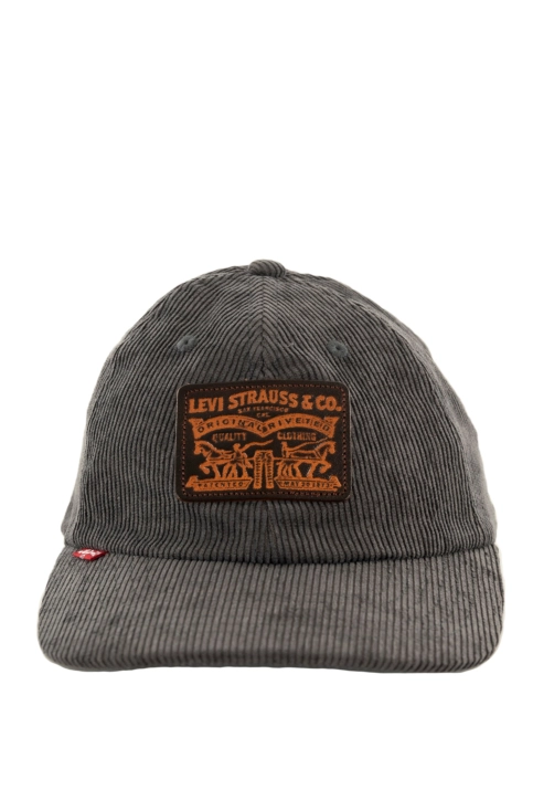 Casquettes levi's® relaxed dad heritage 56 gris foncé
