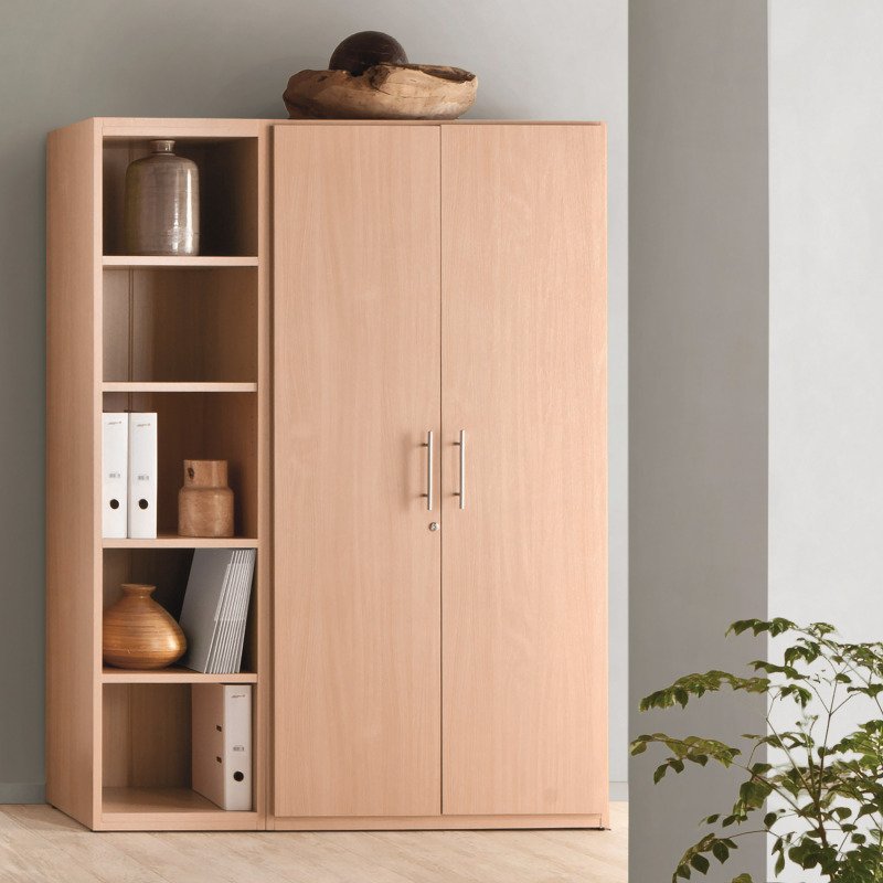 Armoire haute H 181 cm Altys à portes battantes