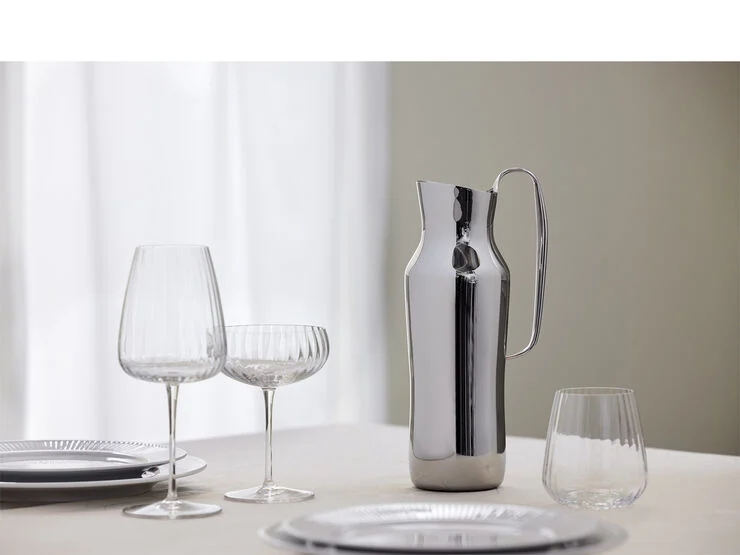Gense Karaffel Dorotea 30 cm Blankt stål Blank stål