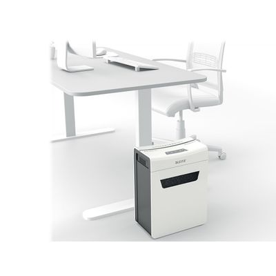 Leitz IQ Protect 8X - destructeur de documents coupe croisée microparticules -8 feuilles - Corbeille 14 litres