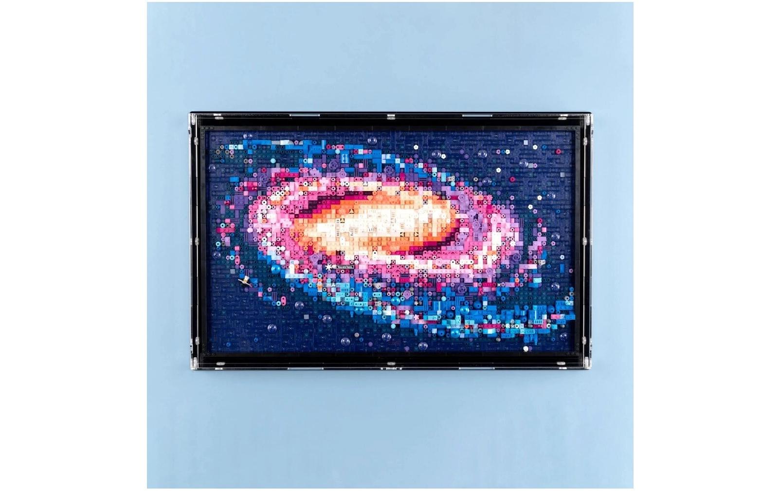 Baukasten Acryl-Wand-Display für LEGO 31212 GalaxieAcry-Display-Box für LEGO Milchstrassen-Galaxie