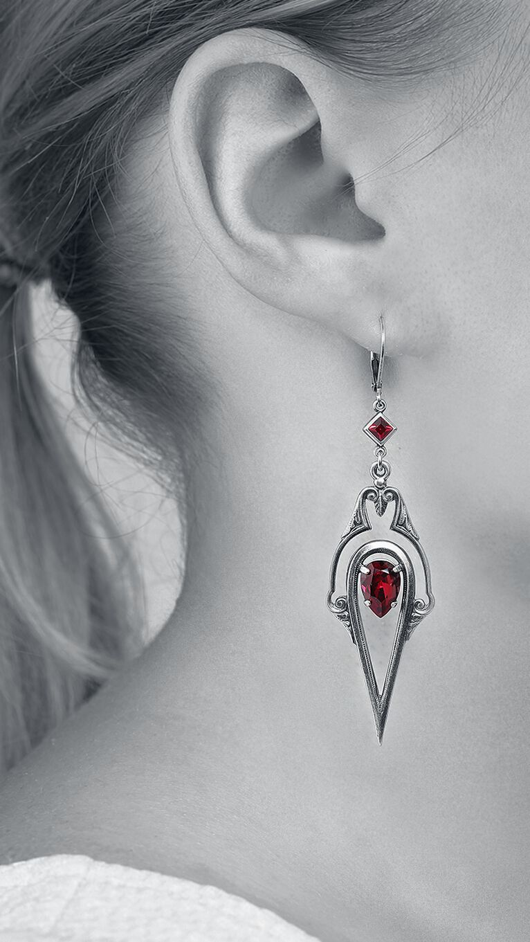 Red Thorn | Krikor Boucles d'oreilles