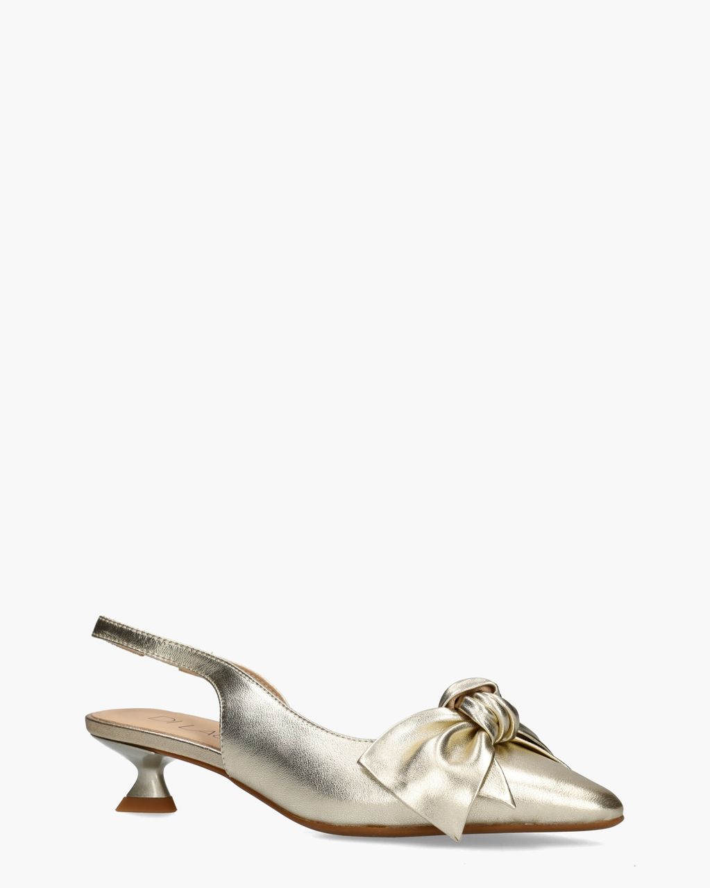 Di Lauro Danae Goud Dames Slingbackpumps
