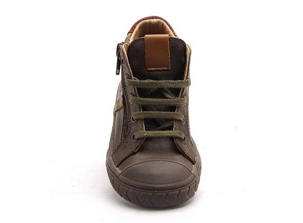 Bopy boots bottine enfant vincent kaki