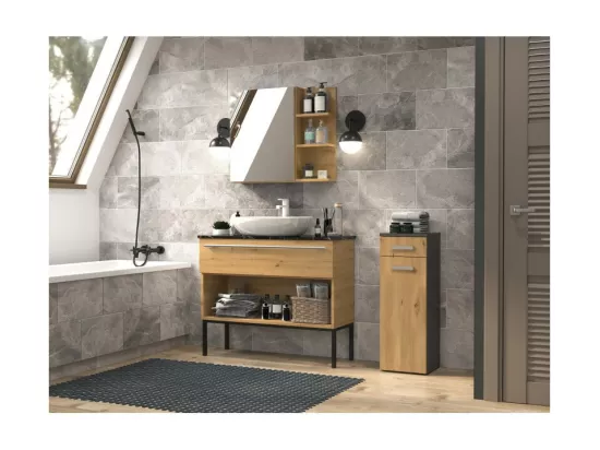 Etagère de salle de bains Nel V DS ANTHRACITE ARTISAN