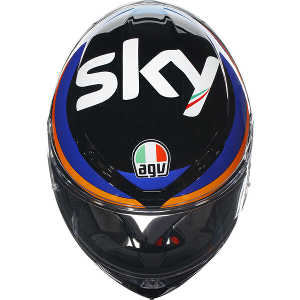 AGV - Casque K6 S Marini Sky Racing Team 2021 Noir / Bleu