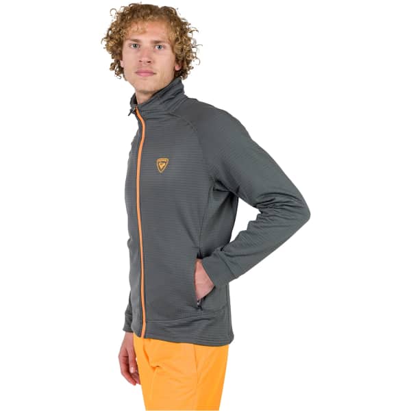 Veste polaire ROSSIGNOL BLACKSIDE FLEECE FZ M ONYX GREY
