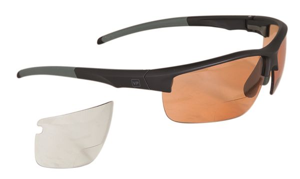 BIFOC Sportbrille mit Korrektur  braun-grau   2.0