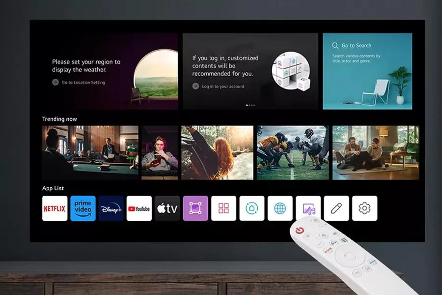 LG CineBeam Q (HU710PB) Vidéoprojecteurs UHD 4K