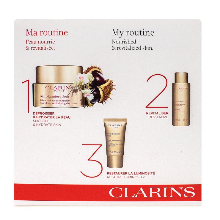 Coffret Nutri-lumière soins visage anti-âge