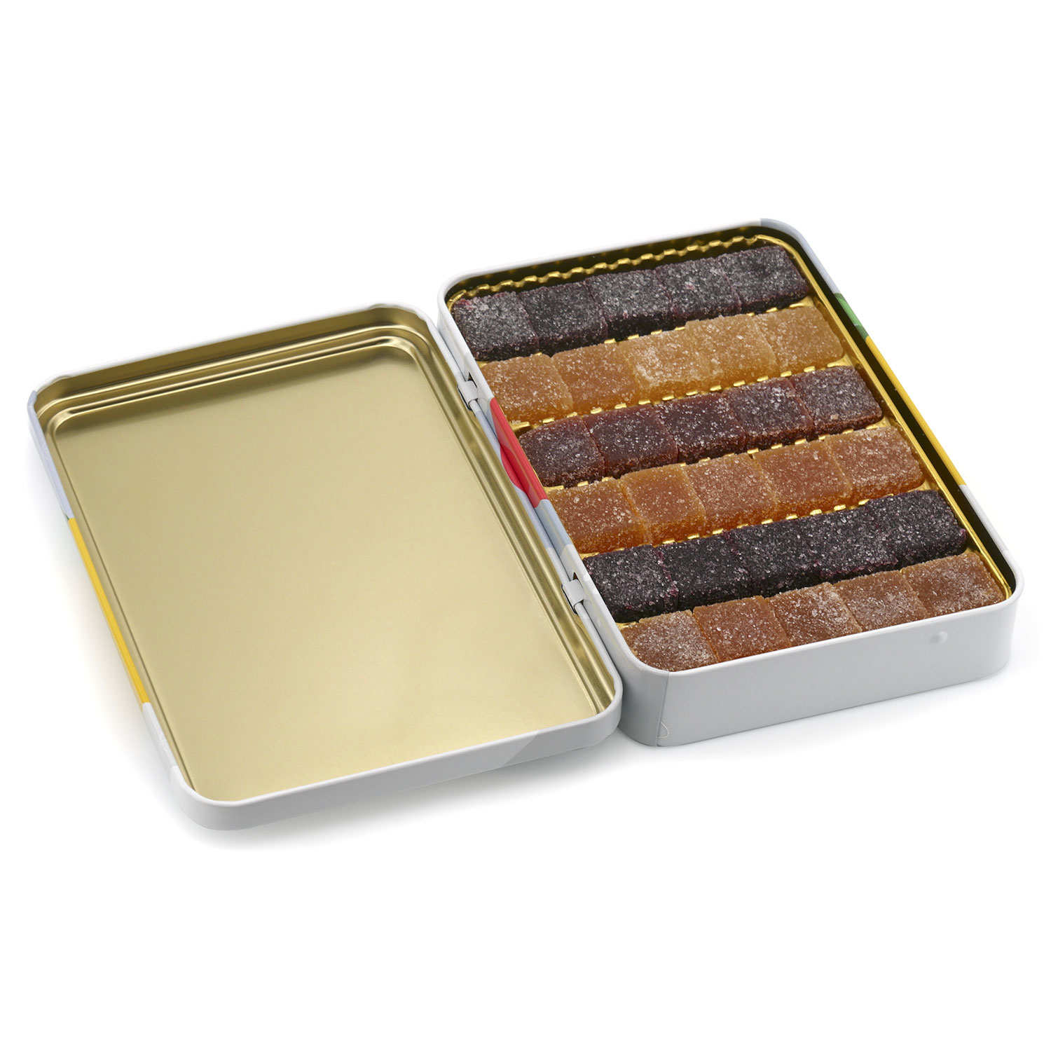 Pavés de pâtes de fruits Classiques - Boîte métal collector
