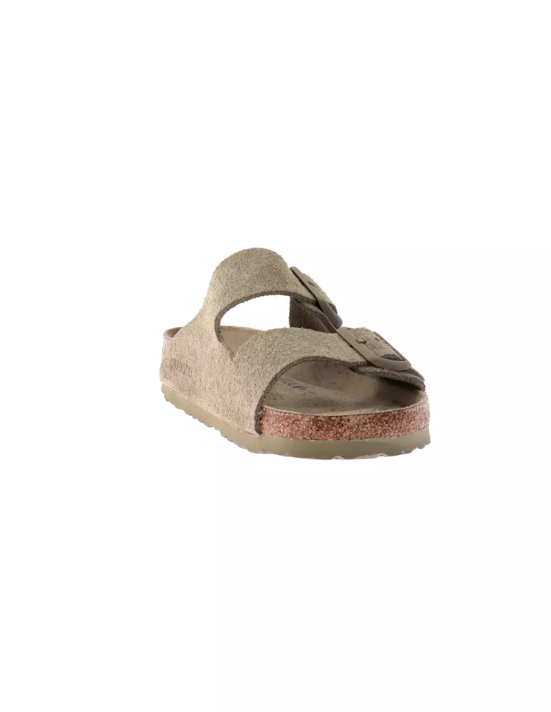 BIRKENSTOCK ARIZONA LENB FADED KAK - Sandales, mules & nu-pieds Kaki