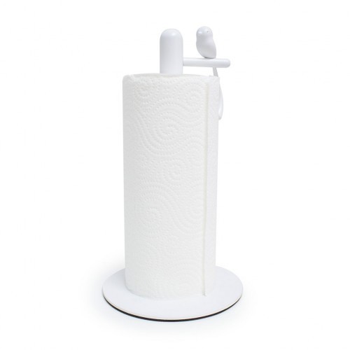 Porta-papel toalha Birdie, branco