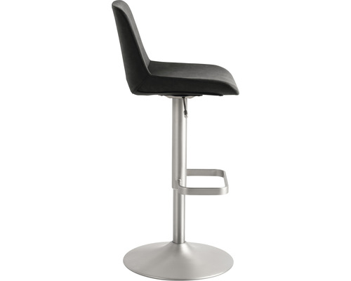 Barkruk Mayer Zitmeubelen 1235 44 x 48 x 85 cm Staal chroom/zwartgrijs