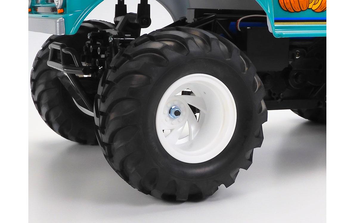 Monster Truck Squash Van GF-02 4WD Bausatz 1:10<br>Off-Road Modell mit 50er Jahre Van Karosserie