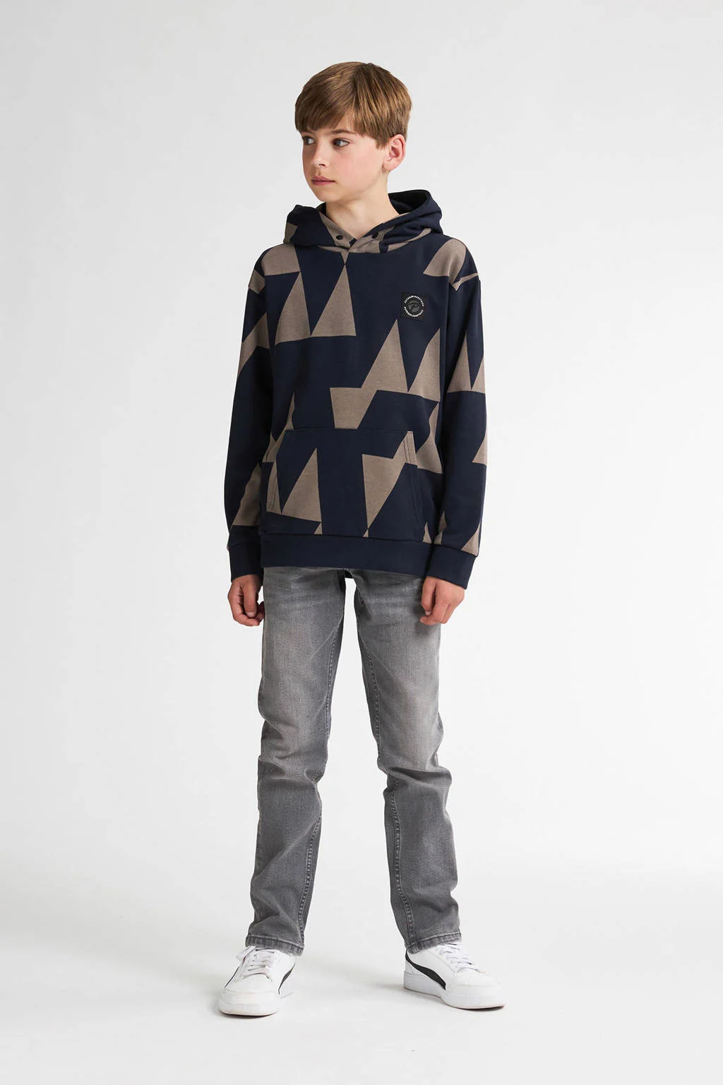 Petrol Industries hoodie donkerblauw