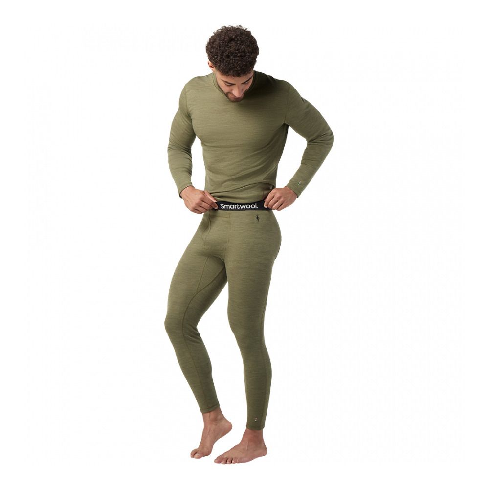 Smartwool CLASSIC THERMAL - Sous-couche Homme winter moss heather