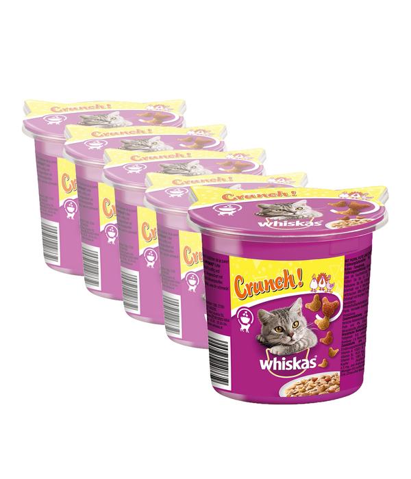 Whiskas® Katzensnack Crunch mit Huhn,