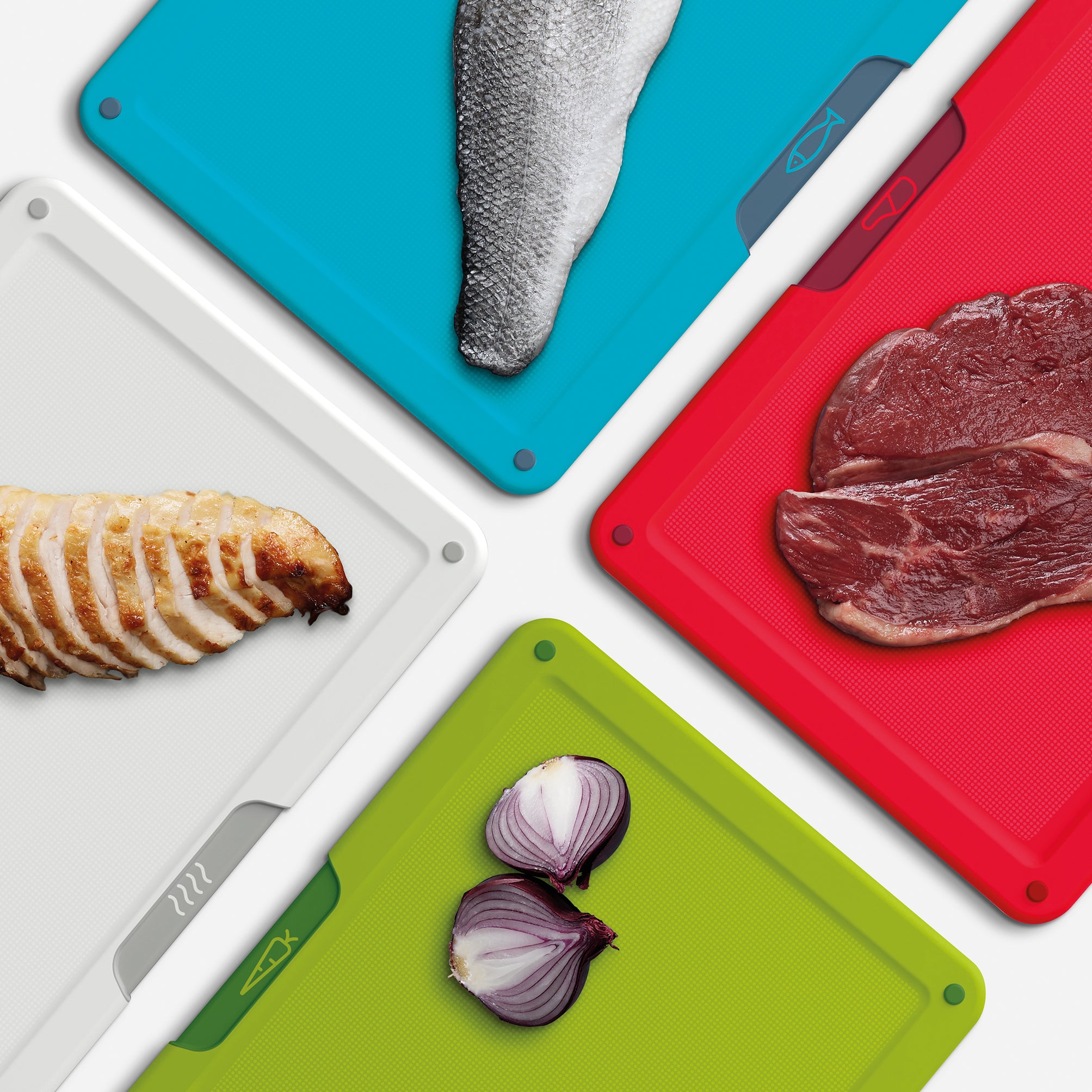 Joseph Joseph Folio Snijplanken - Set van 4 - Regular
