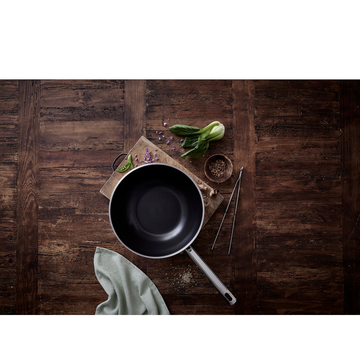 Rösle Elegance Wok ceramic non-stick Dia 28 cm
