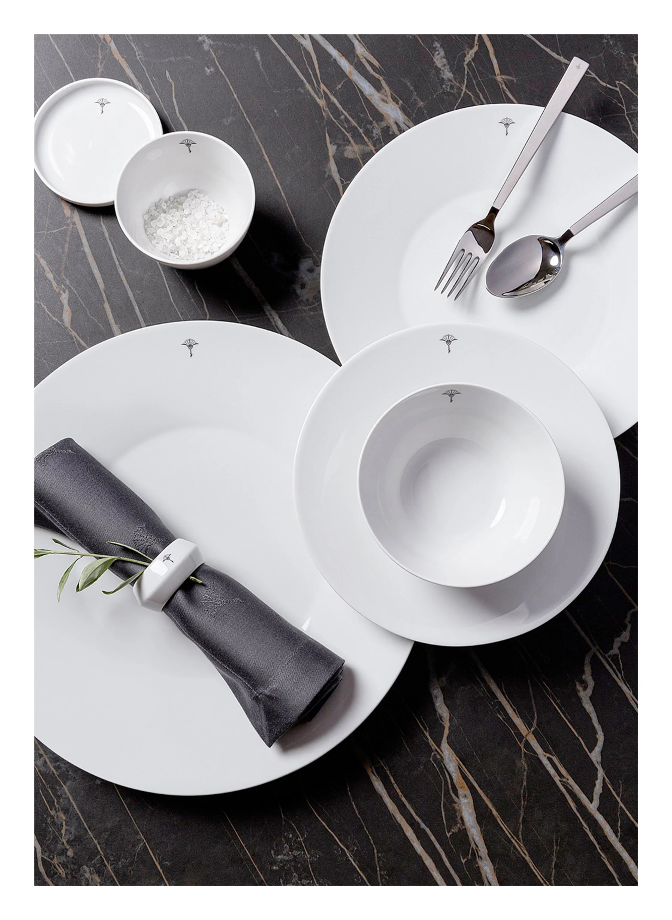 JOOP! 2er-Set Speiseteller SINGLE CORNFLOWER