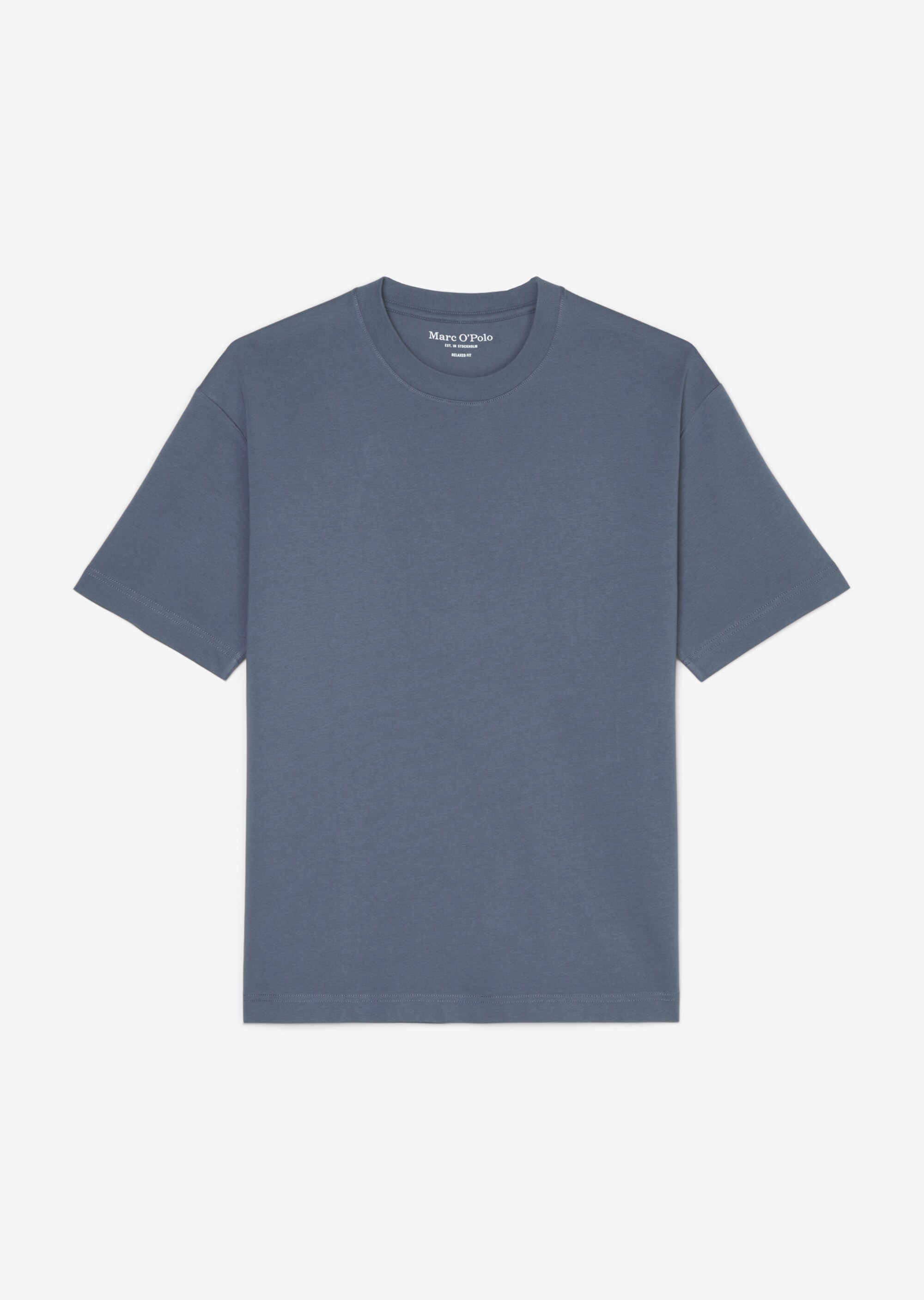 Rundhals-T-Shirt relaxed aus schwerem Heavy-Jersey