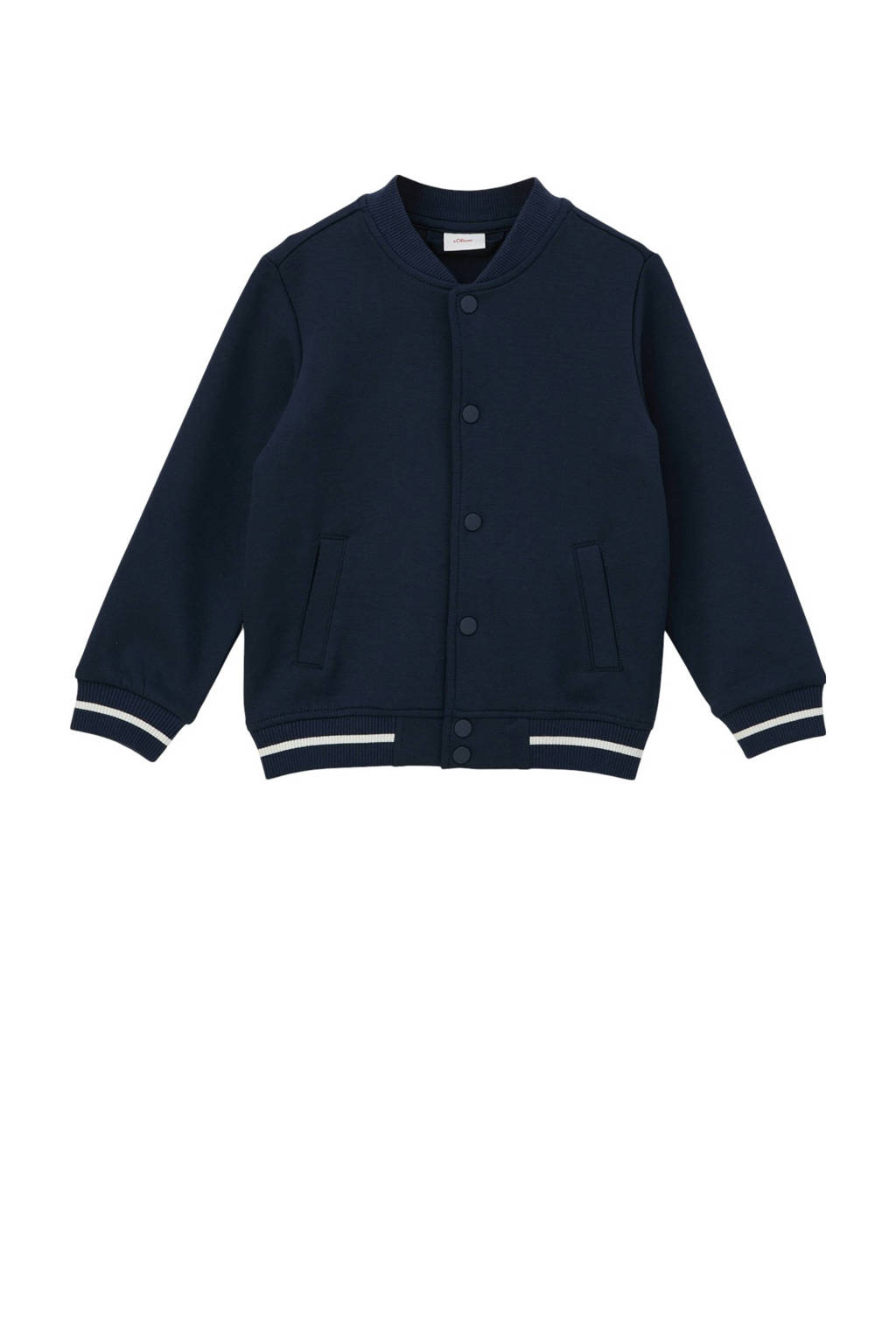 s.Oliver baseball jacket donkerblauw/wit