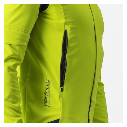 Veste Castelli Convertible Perfetto RoS 2 Gris Foncé/Jaune