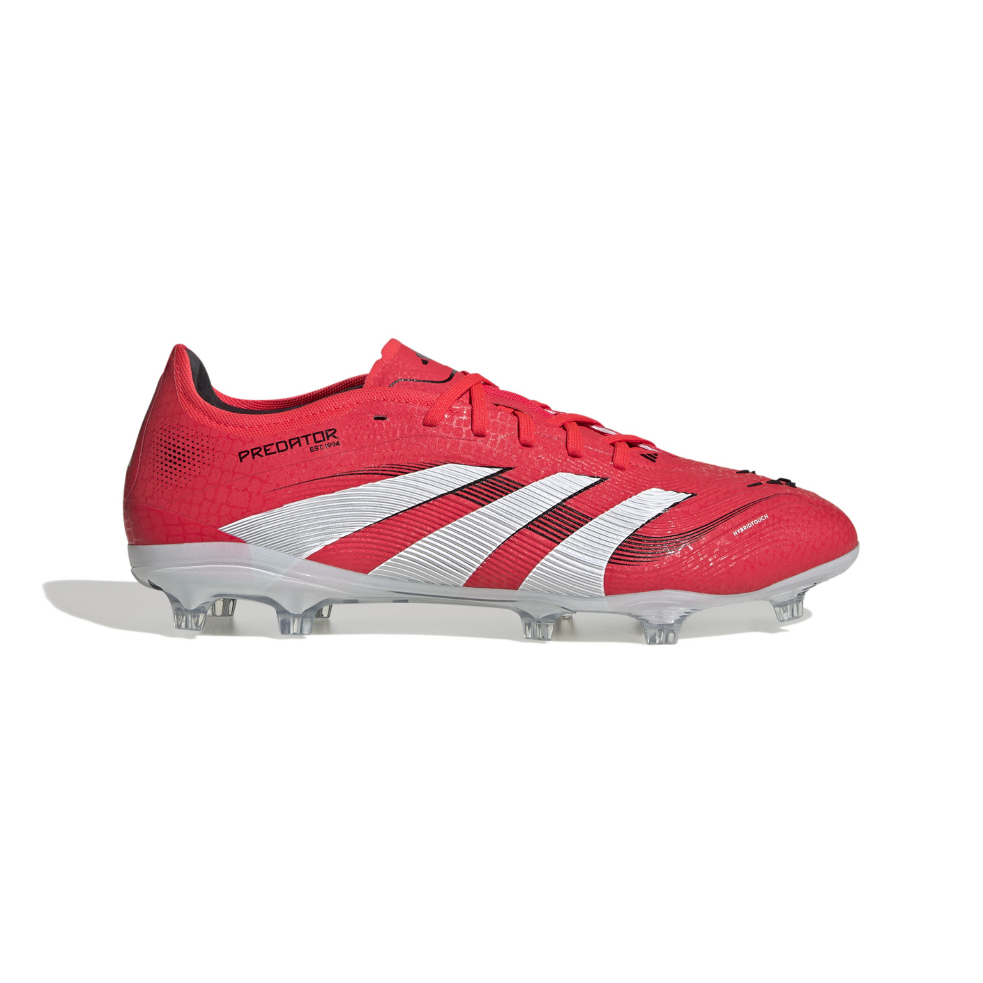 Adidas Predator Pro Gras Voetbalschoenen (FG) Rood Wit Zwart