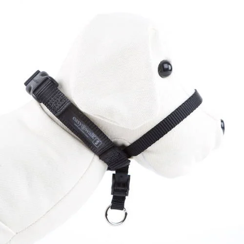 Coleira de treinamento Easy Walk preta para cães