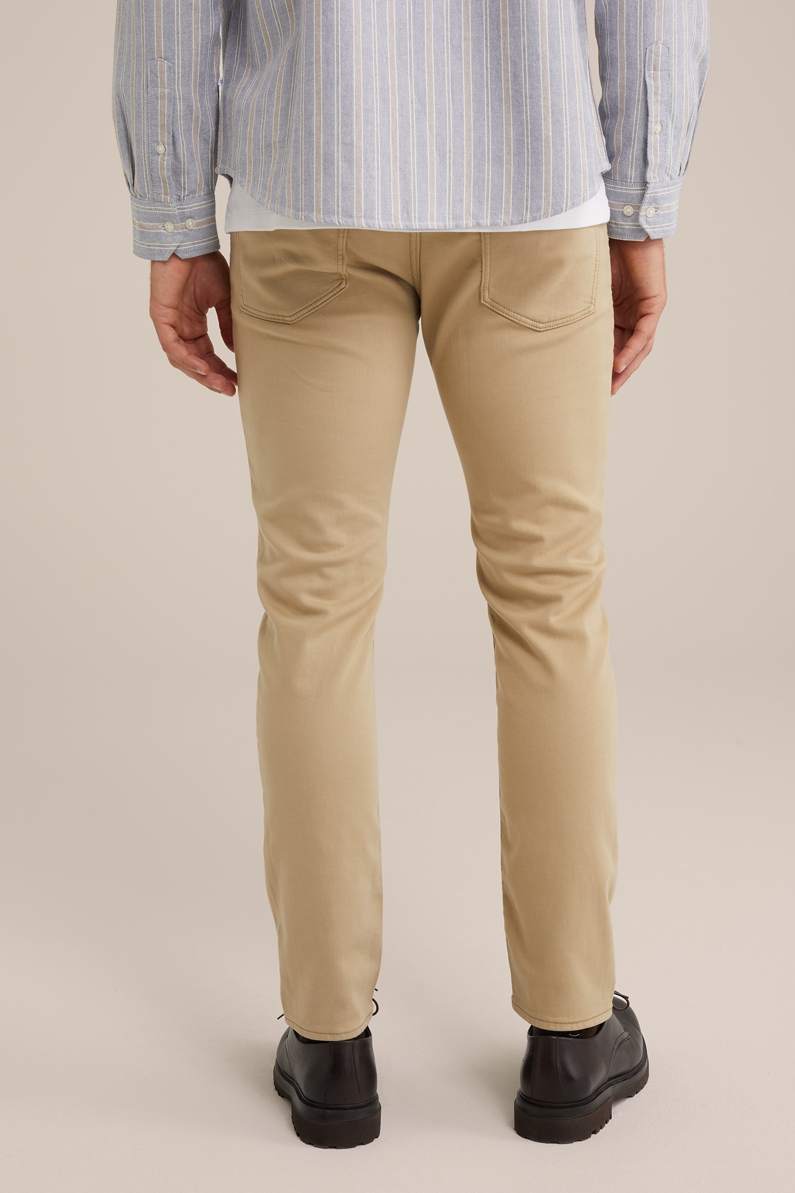 slim fit jeans van jog denim Blue Ridge Beige