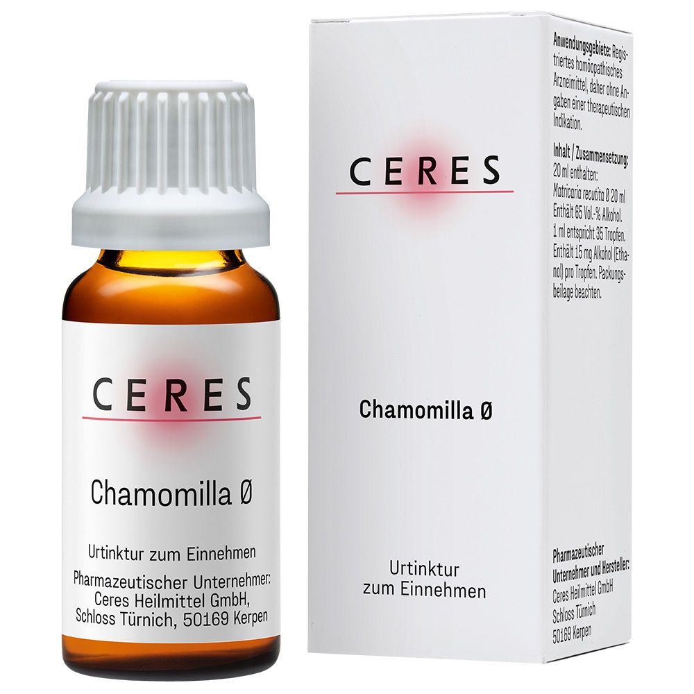 CERES Chamomilla Urtinktur