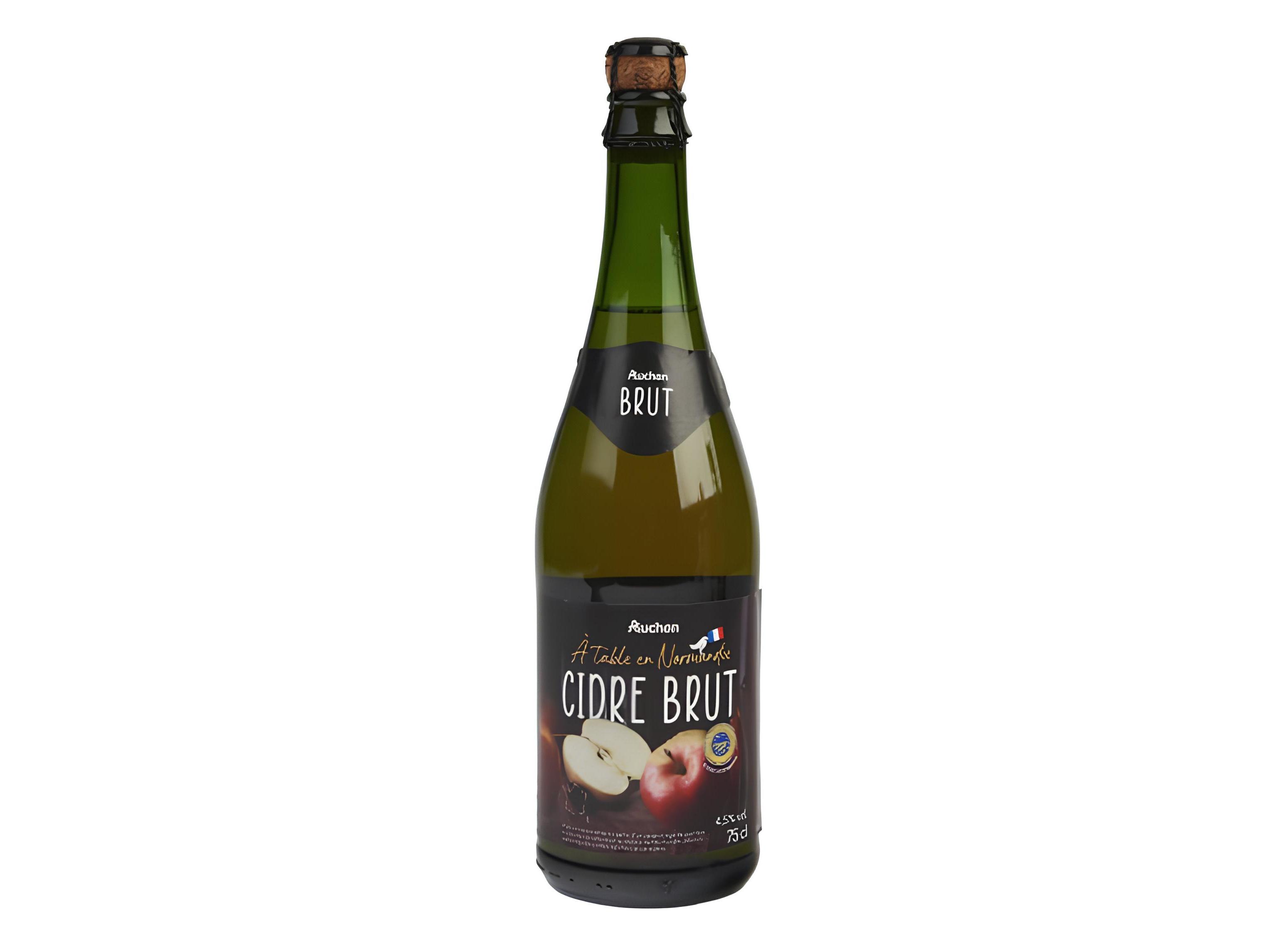 SIDRA DE NORMANDIA AUCHAN BRUT 0.75L