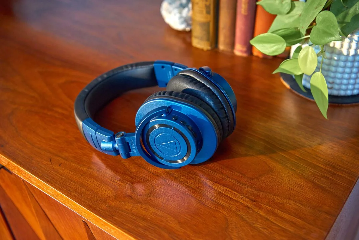Audio-Technica ATH-M50xBT2 Bleu Casques Bluetooth