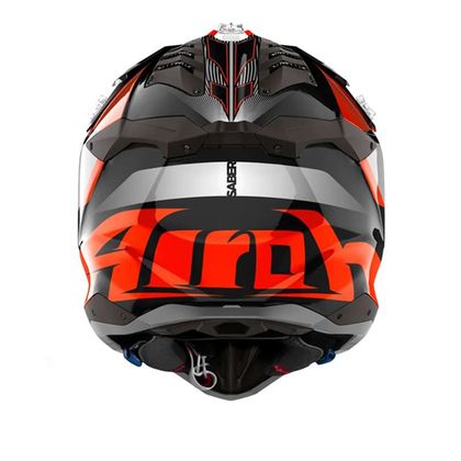 Casque cross Airoh AVIATOR 3 - SABER 2024 - Orange