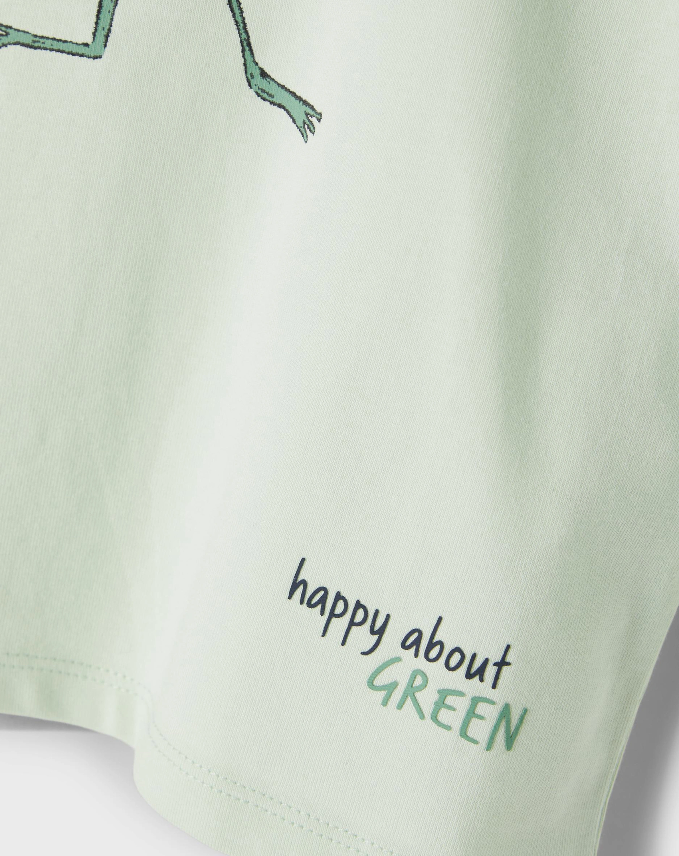 Langarmshirt NMMBILLY in subtle green
