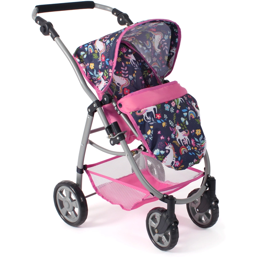 BAYER CHIC 2000 Kombi-Puppenwagen Emotion 2.0 Einhorn