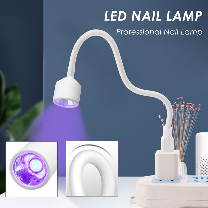 HOMTEC - Flexibele USB Nail Art UV-lamp