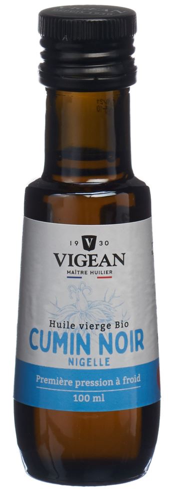 VIGEAN Kümmel-Öl mit Schwarzkümmel<br>100 ml, Flasche