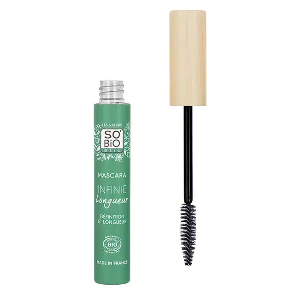 Máscara para Cílios So'Bio Étic Precision Infinite Length Organic nº 01 Preta 8ml