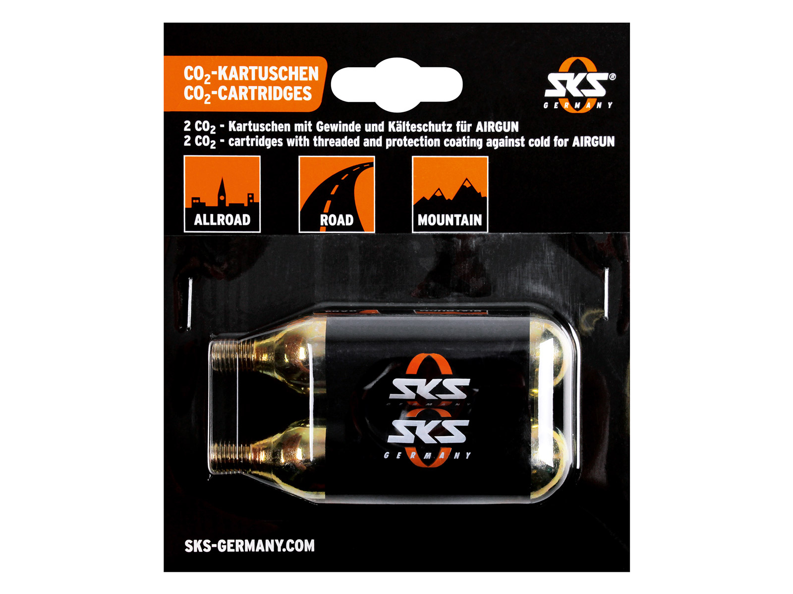 SKS 2x CO2 patronenset met draad